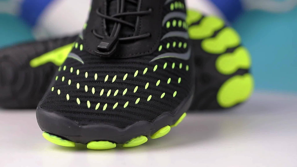 Men's Quick-Dry Water Shoes Rubber Sole Swim Fishing Fitness Footwear