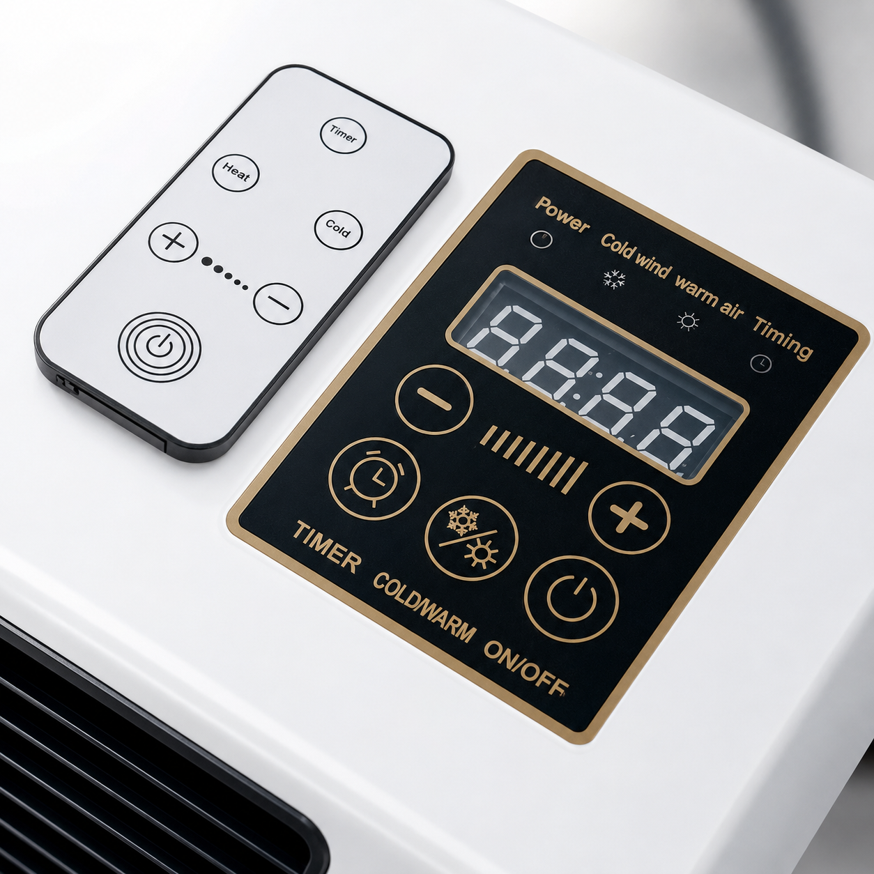 Wall Mounted Portable Air Conditioner with Remote Control and Cooling Fan