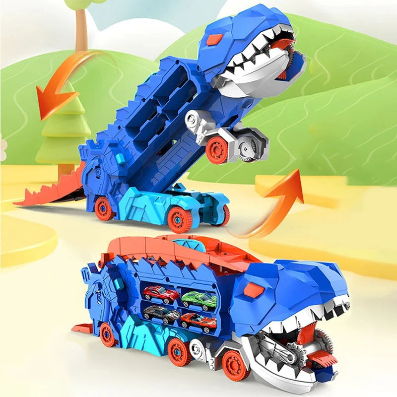 Dinosaur Truck Toy Set with Car Play Vehicles