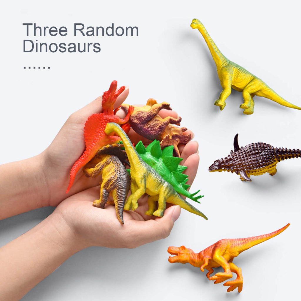 Dinosaur Transport Truck Toy Set Car Carrier Vehicle Playset