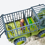 Dinosaur Transport Truck Toy Set Car Carrier Vehicle Playset
