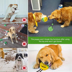 Dog Rope Chew Toy Puzzle Ball for Aggressive Chewers