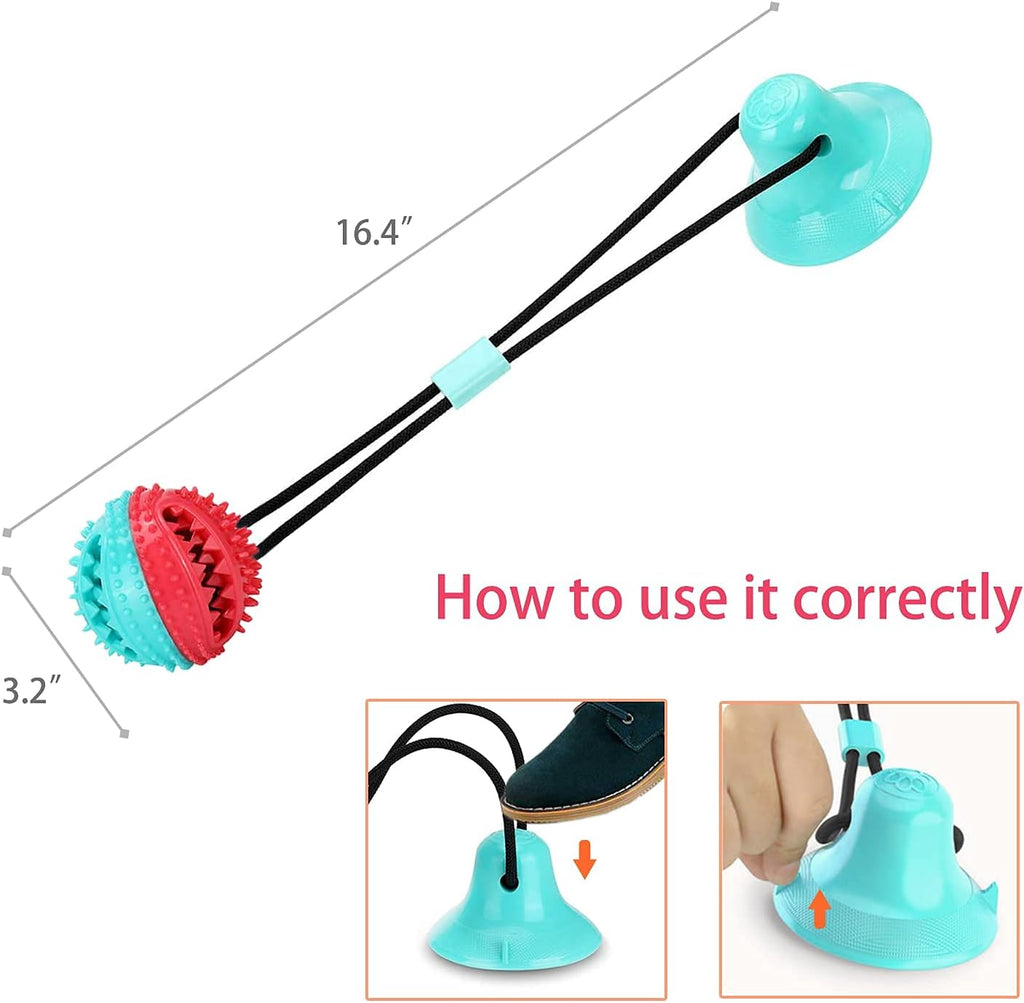Dog Rope Chew Toy Puzzle Ball for Aggressive Chewers
