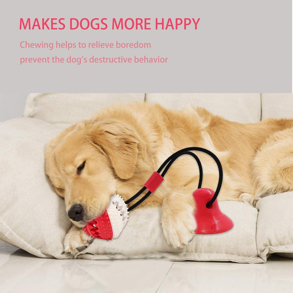 Dog Rope Chew Toy Puzzle Ball for Aggressive Chewers