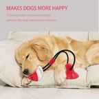 Dog Rope Chew Toy Puzzle Ball for Aggressive Chewers