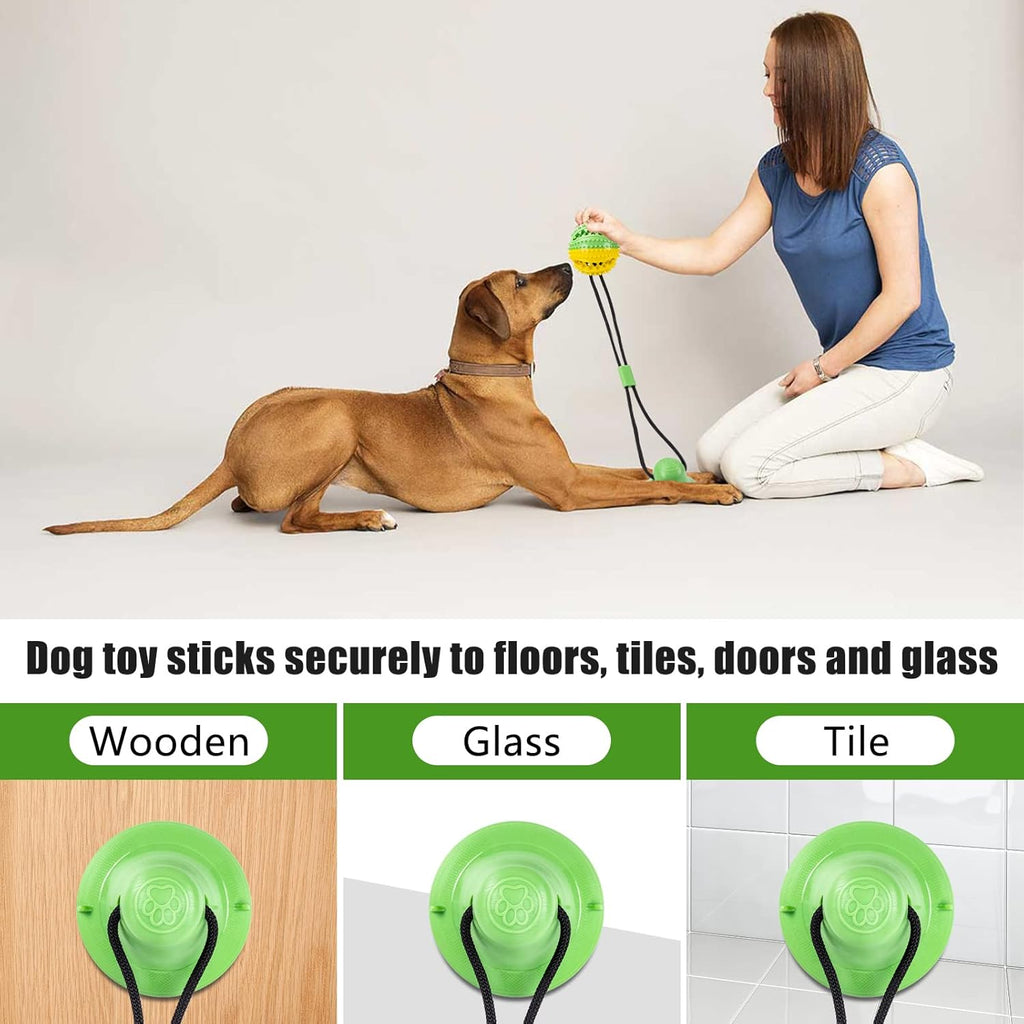 Dog Rope Chew Toy Puzzle Ball for Aggressive Chewers
