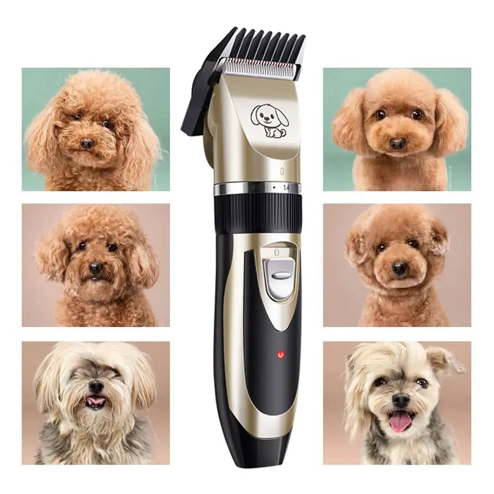 Electric Dog Grooming Clippers Trimmer Set Silent