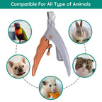 Dog Nail Clipper with Quick Sensor Technology Pet Grooming Tool