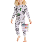 Kids Pajama Set Cotton Two-Piece Sleepwear