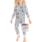 Kids Pajama Set Cotton Two-Piece Sleepwear