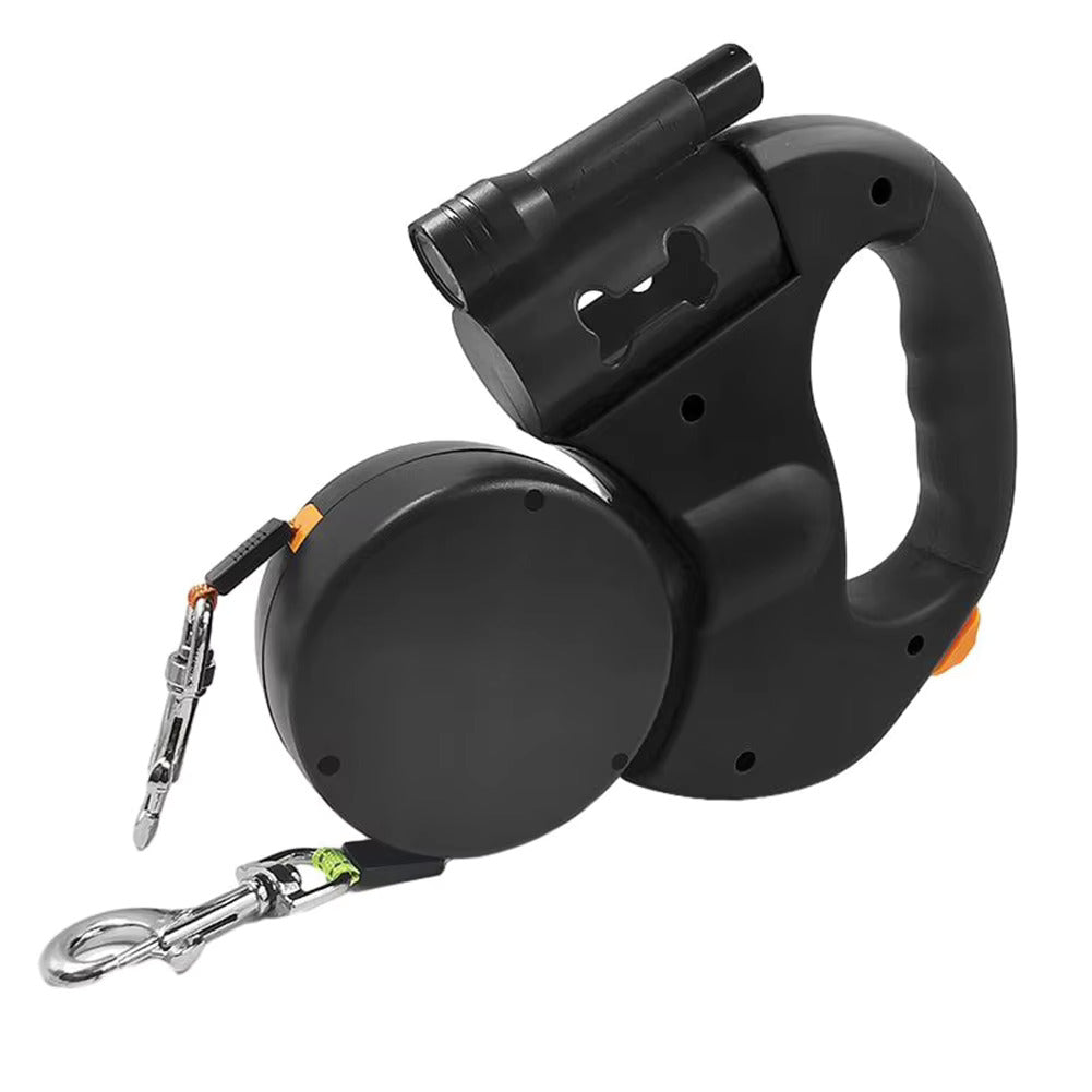 Double Dog Leash Connector Anti Tangle Splitter Attachment