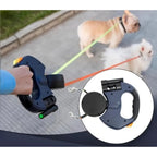 Double Dog Leash Connector Anti Tangle Splitter Attachment