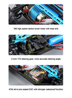 Remote Control Monster Truck Racing Buggy Dual Battery 31 MPH