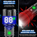 LED Handheld Portable Flashlight Light