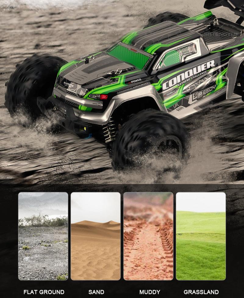 Remote Control Monster Truck Racing Buggy Dual Battery 31 MPH