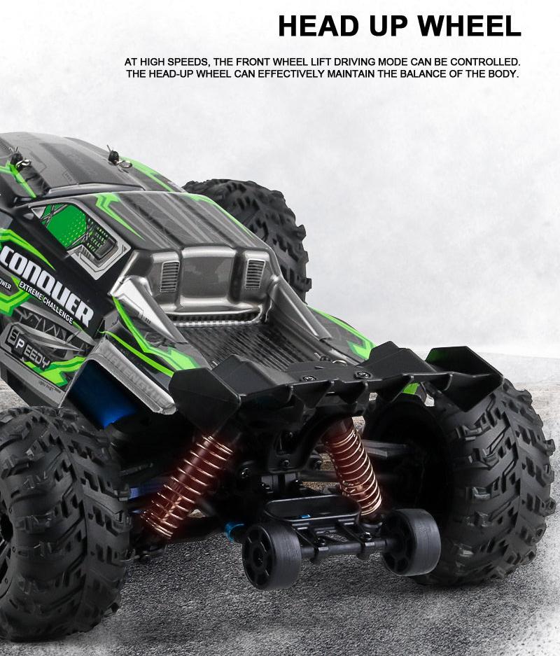 Remote Control Monster Truck Racing Buggy Dual Battery 31 MPH