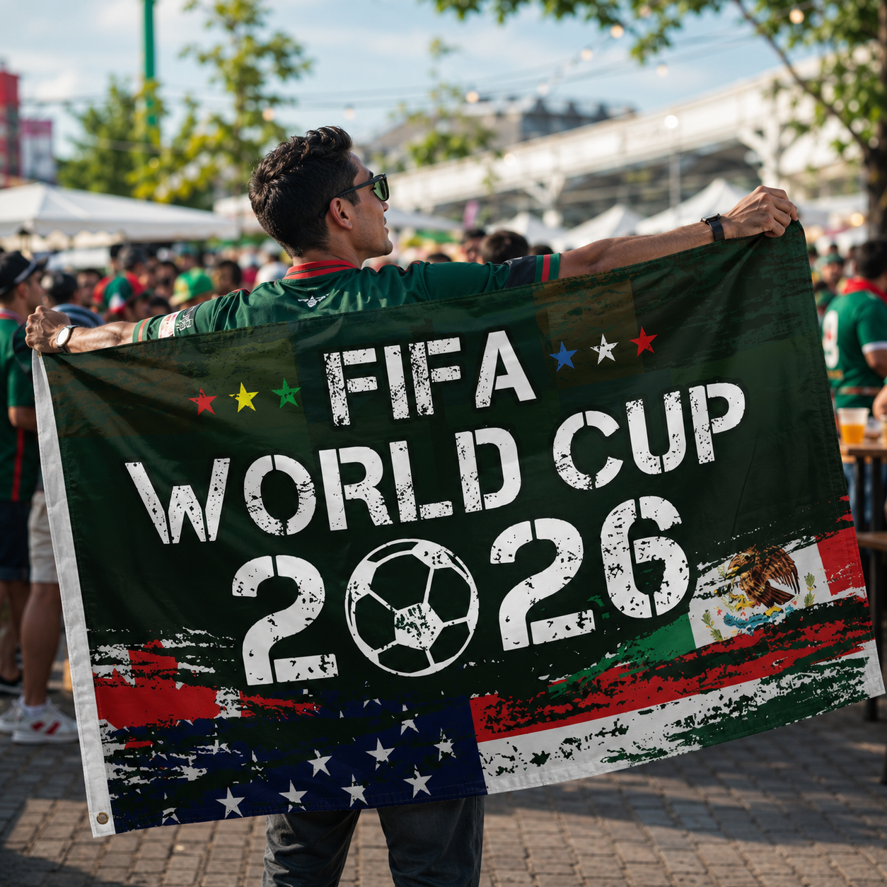 FIFA WC is Coming Flag Side
