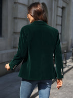 Velvet Blazer Women