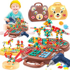 Montessori Educational Toy Set Toolbox Play Tools Kit