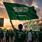 Saudi Arabia Flag Detail