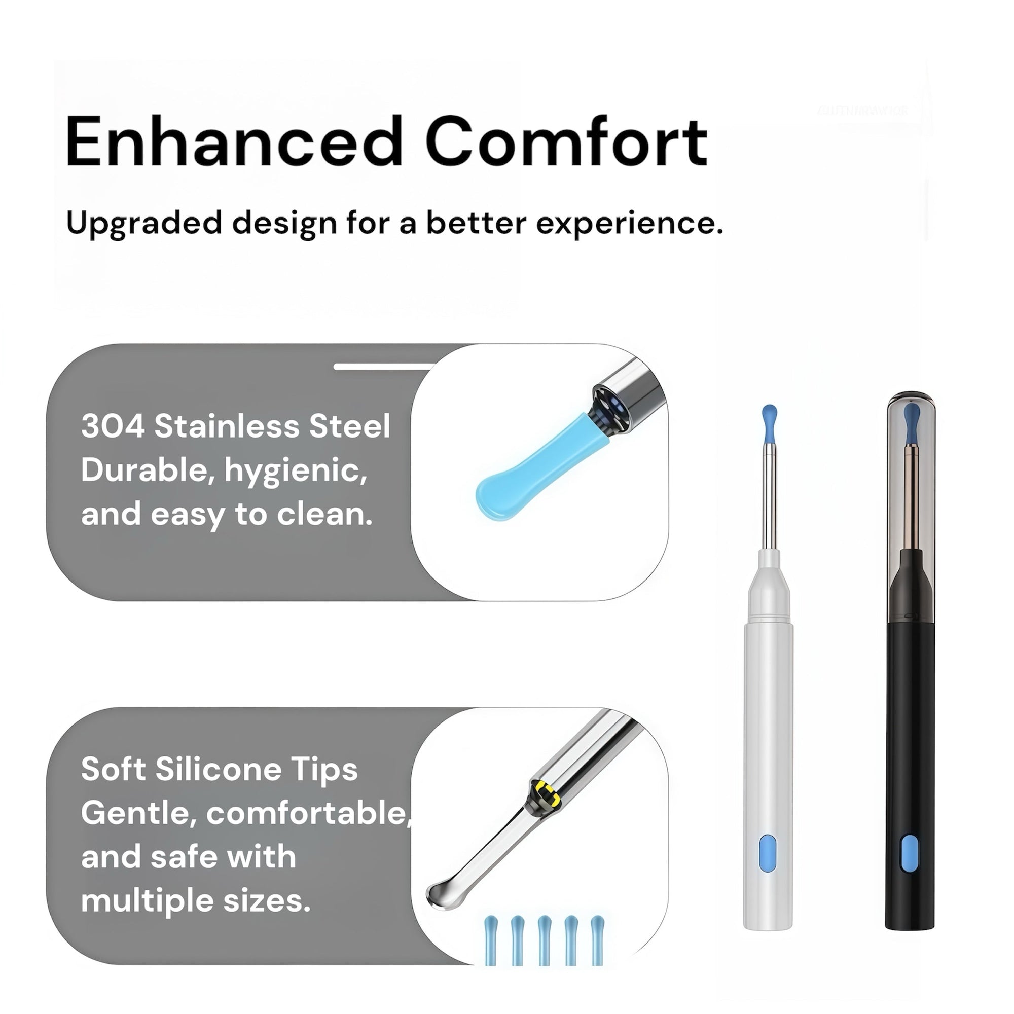 Ear Wax Removal Kit Ear Cleaner Tool Set with Scoop and Spiral Picks
