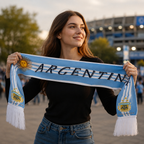 Argentina Fan Scarf