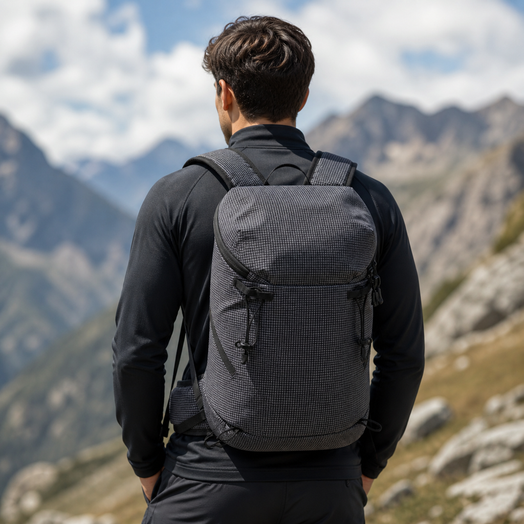 Hiking Backpack 15L Lightweight Waterproof Large Capacity Travel Bag
