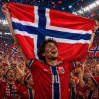 Norway Flag Detail