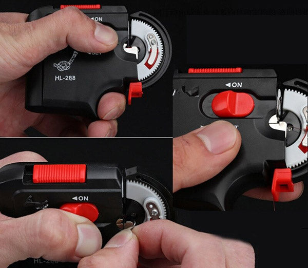 Electric Fishing Rod and Reel Combo Set