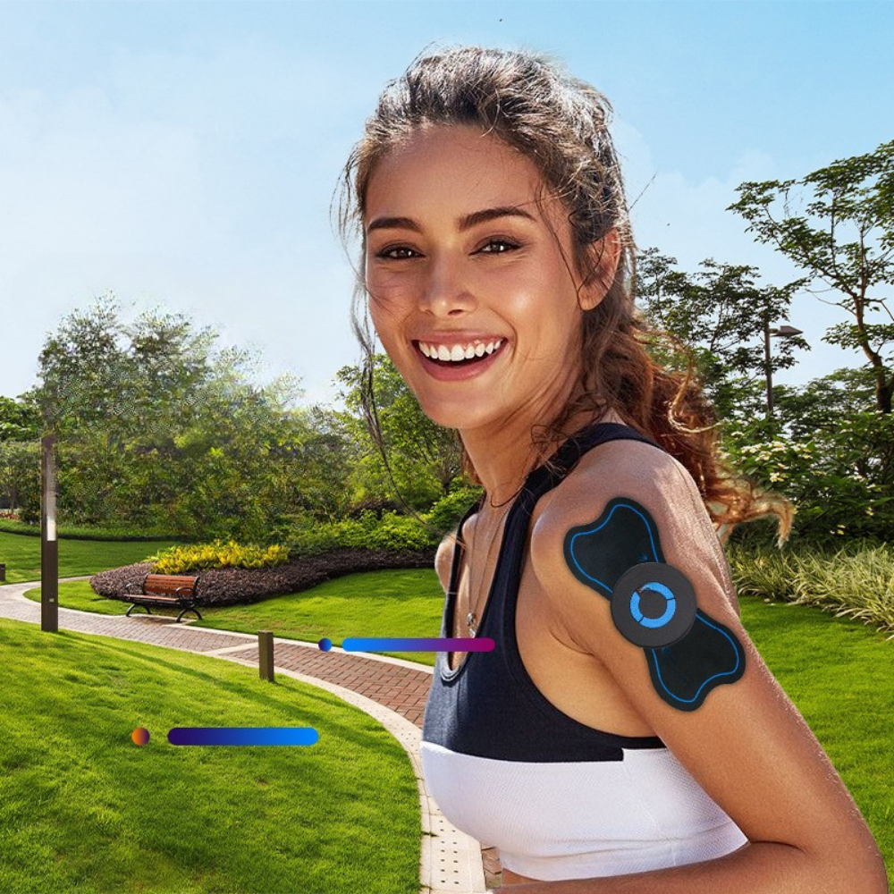 Electric Neck and Shoulder Massager Device with Ergonomic Design