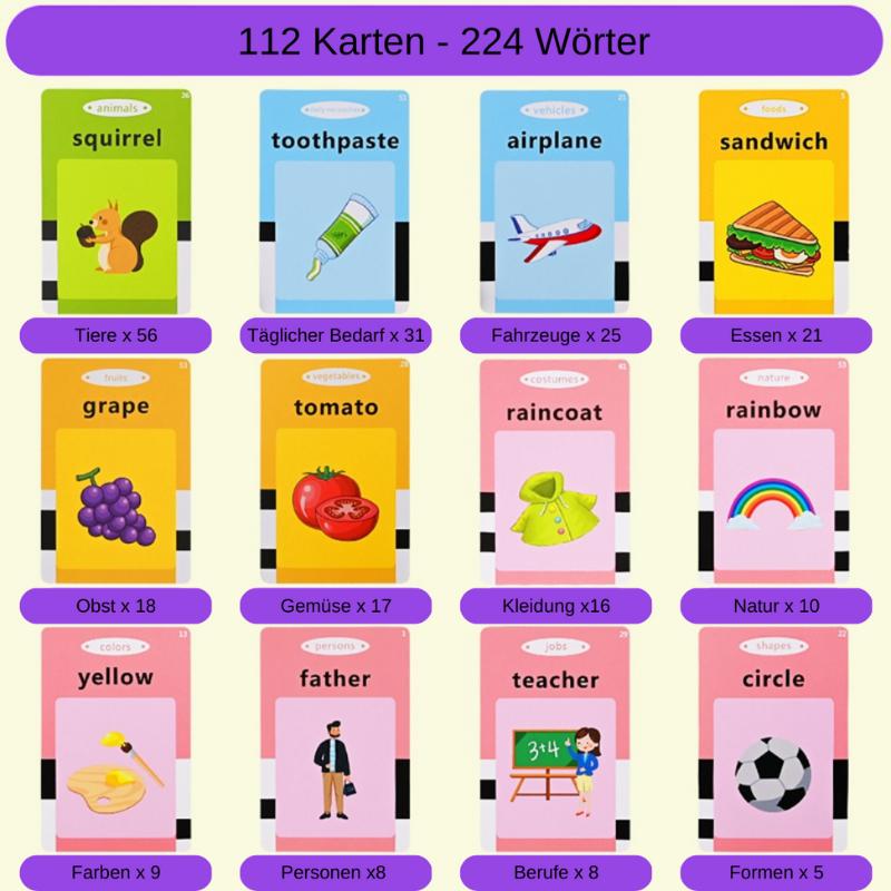 English Language Learning Educational Toy Game