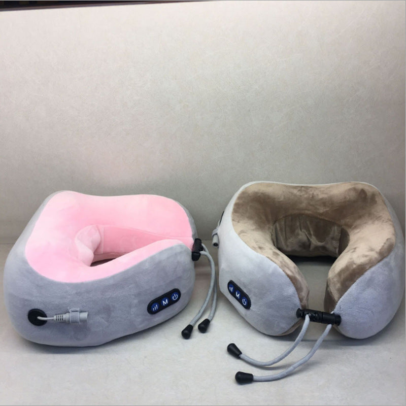Heating Pad with Massage Function for Neck and Back Pain Relief