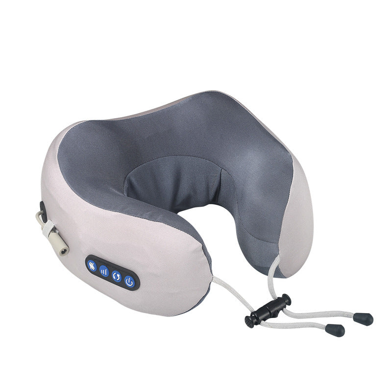 Heating Pad with Massage Function for Neck and Back Pain Relief