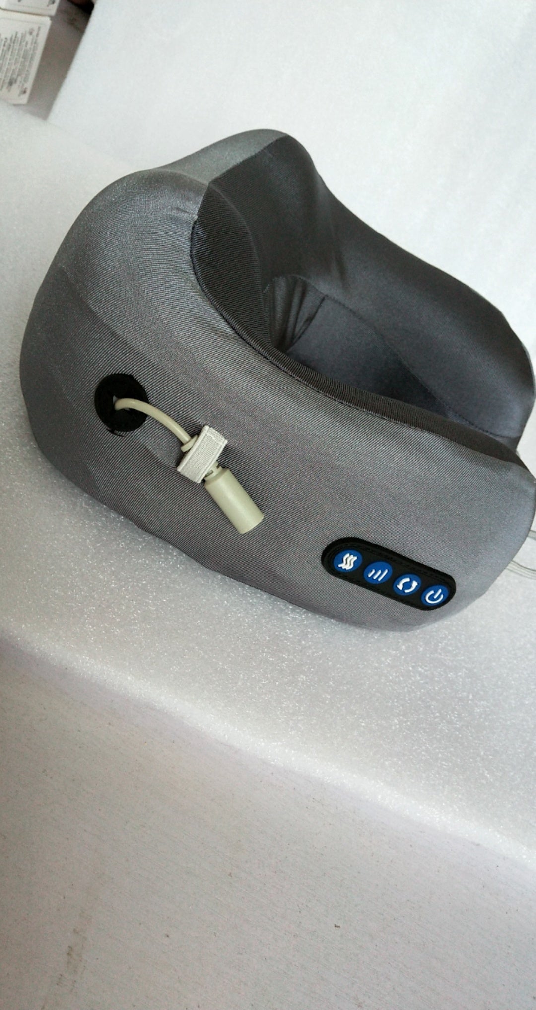 Heating Pad with Massage Function for Neck and Back Pain Relief