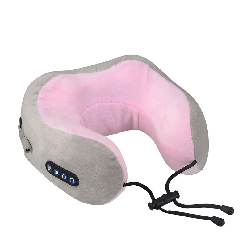 Heating Pad with Massage Function for Neck and Back Pain Relief