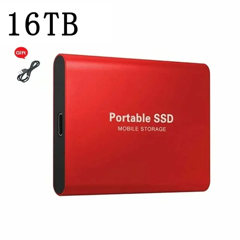 External Solid State Drive SSD Portable Storage Drive Multiple Capacities