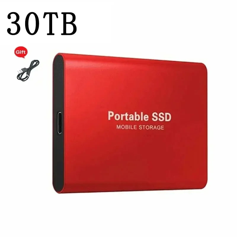 External Solid State Drive SSD Portable Storage Drive Multiple Capacities