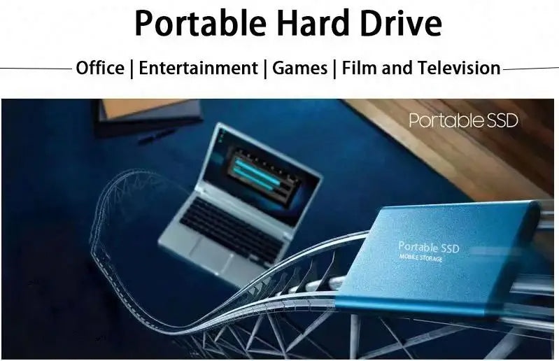 External Solid State Drive SSD Portable Storage Drive Multiple Capacities