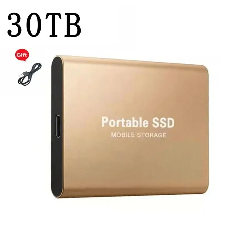 External Solid State Drive SSD Portable Storage Drive Multiple Capacities
