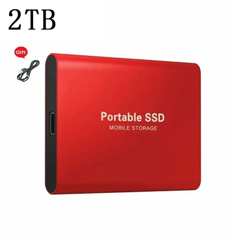 External Solid State Drive SSD Portable Storage Drive Multiple Capacities