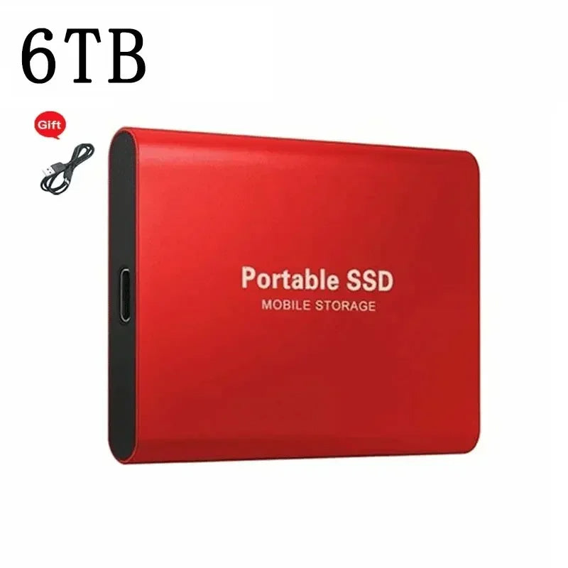 External Solid State Drive SSD Portable Storage Drive Multiple Capacities