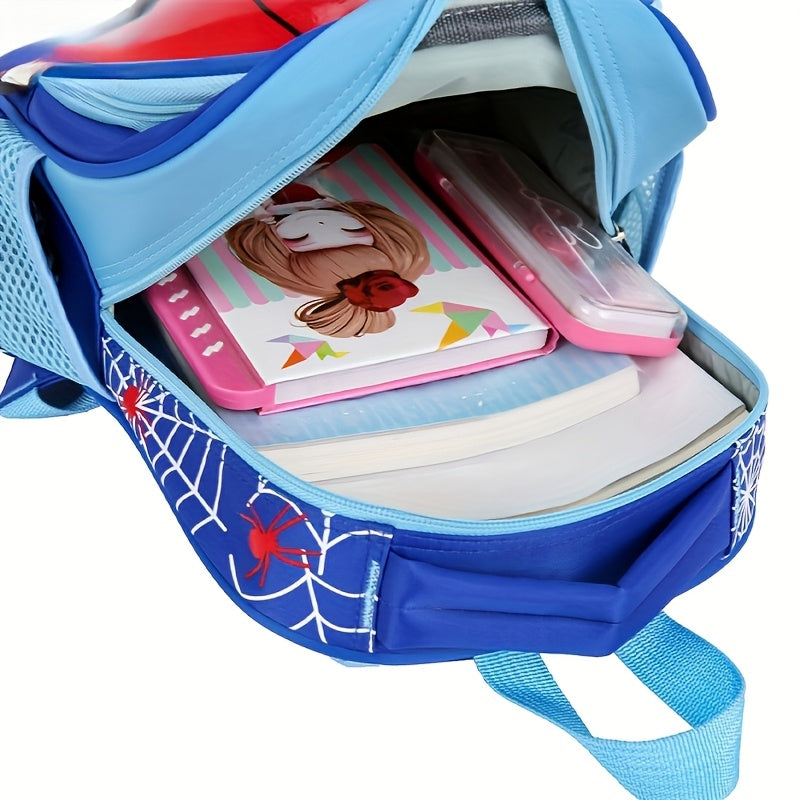 Spider-Man Character School Backpack for Kids Travel Bag