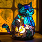 Animal Stained Glass Table Lamp Night Light