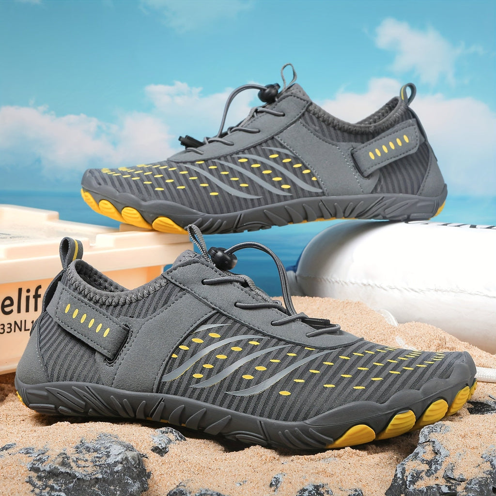 Men's Quick-Dry Water Shoes Rubber Sole Swim Fishing Fitness Footwear