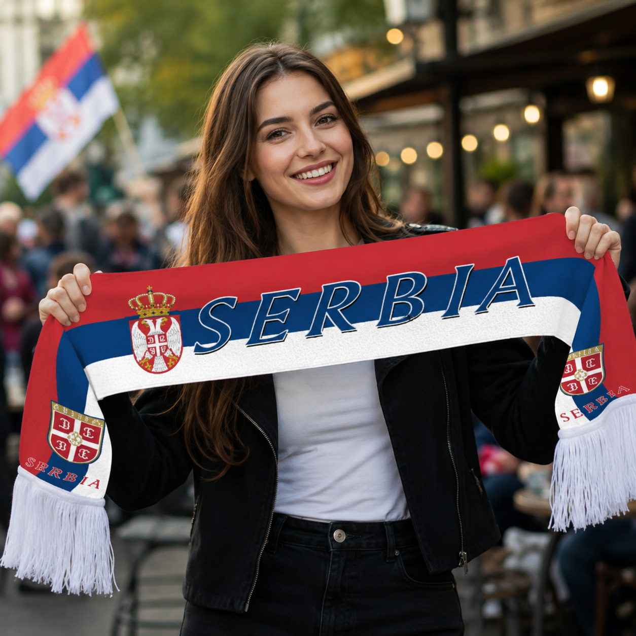 Switzerland Scarf Detail