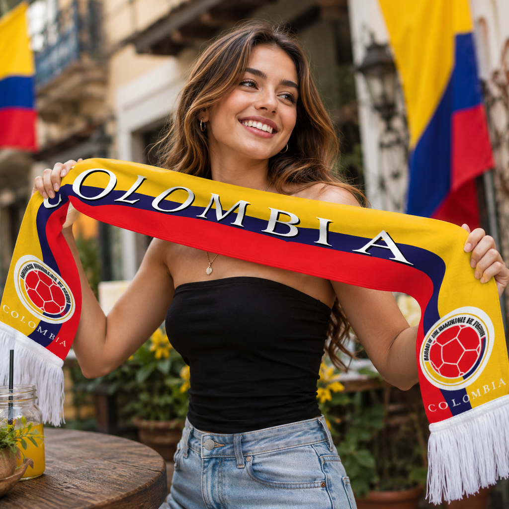 Colombia Scarf Side