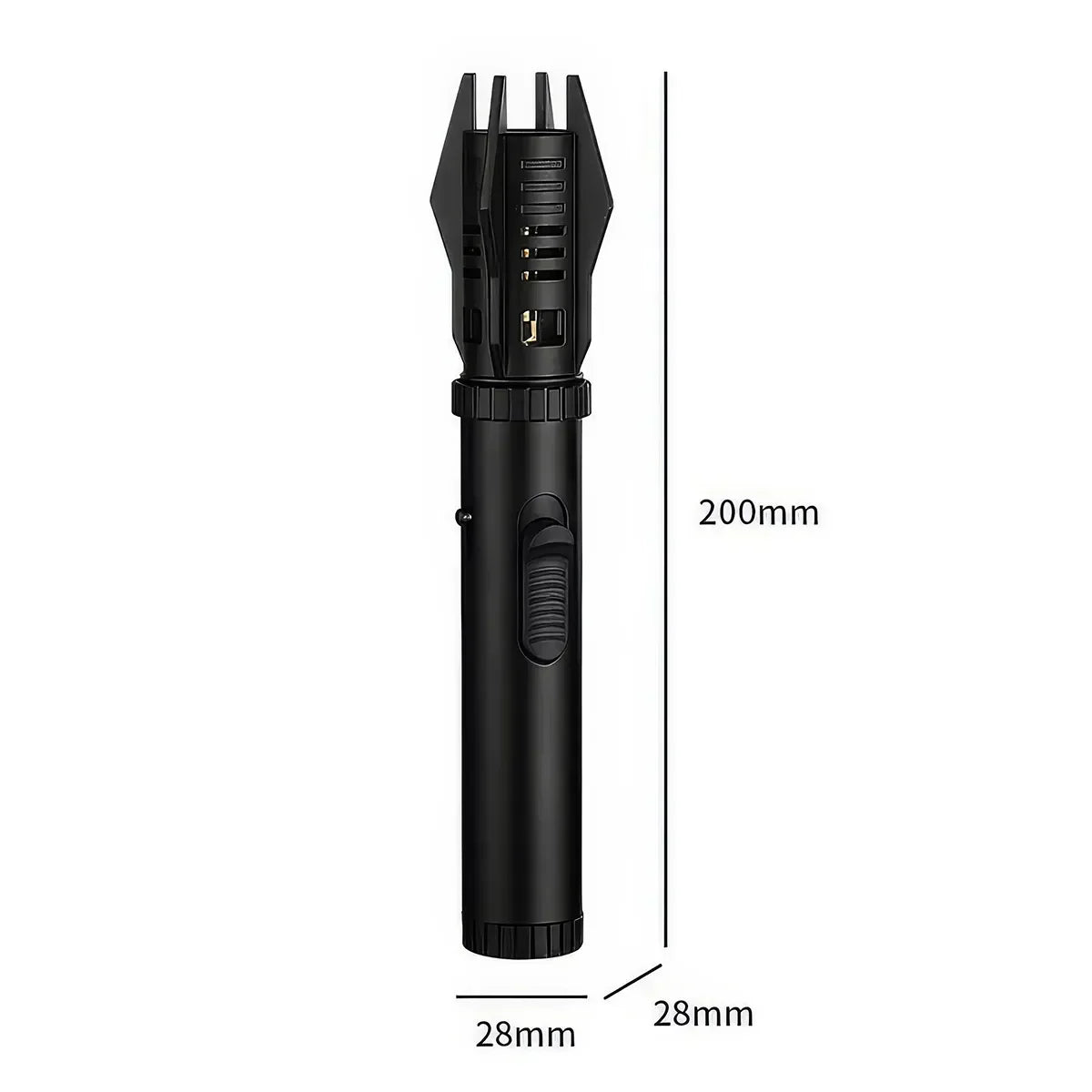 360 Degree Windproof Turbine Refillable Butane Lighter