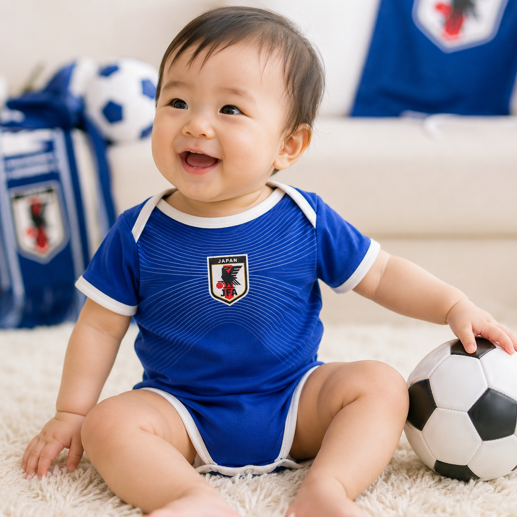 Japan Baby Football Romper