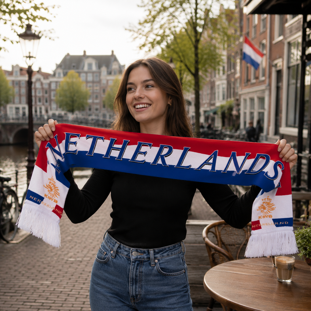 Netherlands Scarf Detail