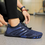 Men Water Sports Quick Dry Mesh Lace Up Shoes